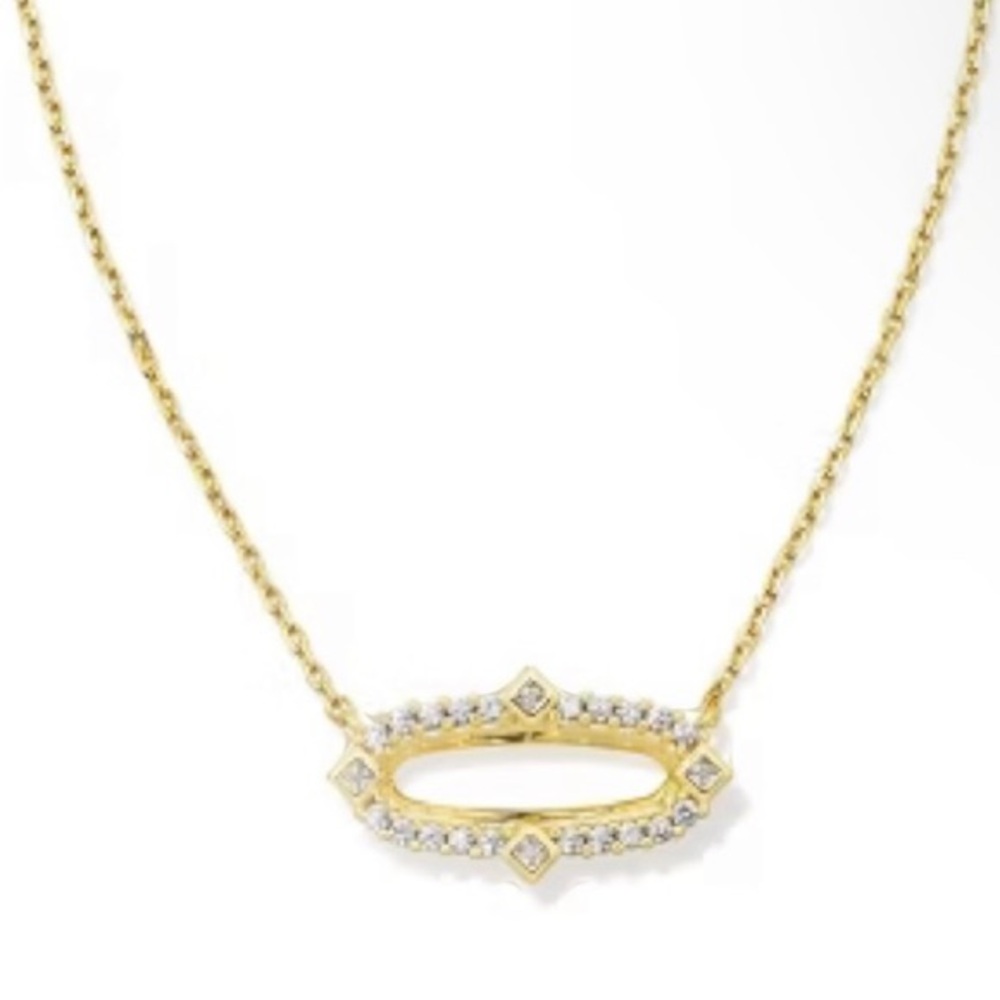 Kendra Scott Kadyn 14k Gold Over Brass Pendant Necklace